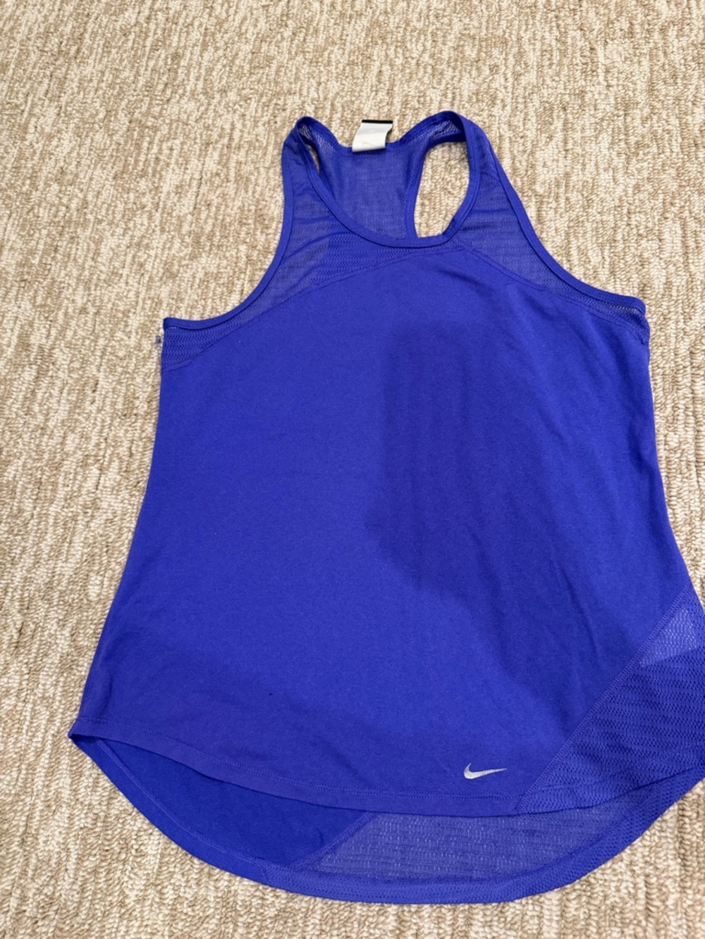 Nike Women’s Dri-FIT Racerback Tank Top - Royal Blue